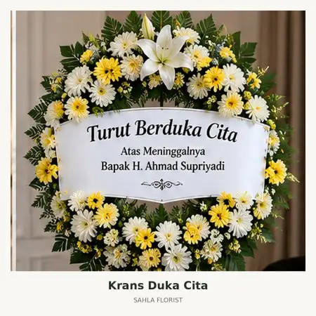 Krans Bunga Duka Jetis